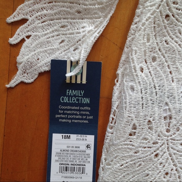 OshKosh Girls White 18 Month Embroidered Blazer NWT - Picture 14 of 14